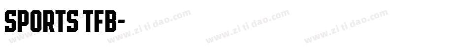 Sports TFB字体转换